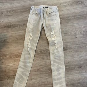 Armani Exchange jeans ripped